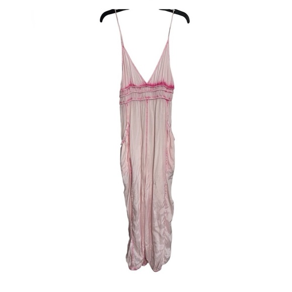 Urban Outfitters Out From Under Holden Cargo Romper Pink Wash XS - Picture 7 of 9